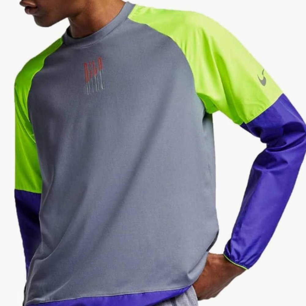 Nike Mens Mixed Crewneck Pullover  SIZE MEDIUM